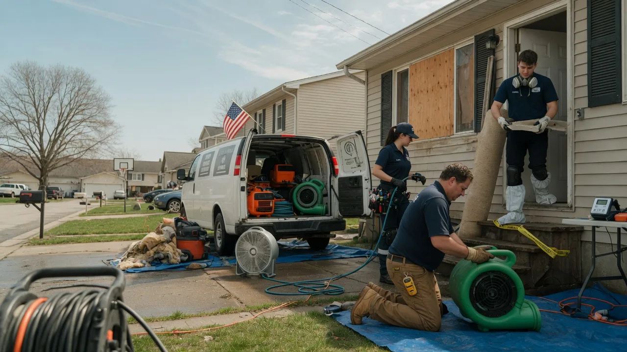 Water Damage Restoration in Nashville, TN near me